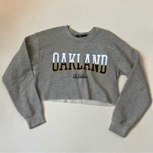 Missguided Oakland Crop Sweater